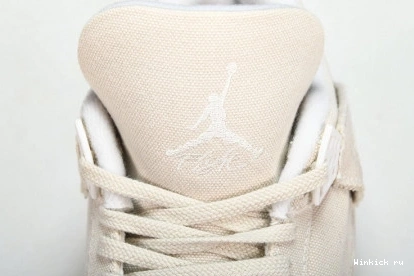 Blank Jordan 4 Canvas Retro 1001